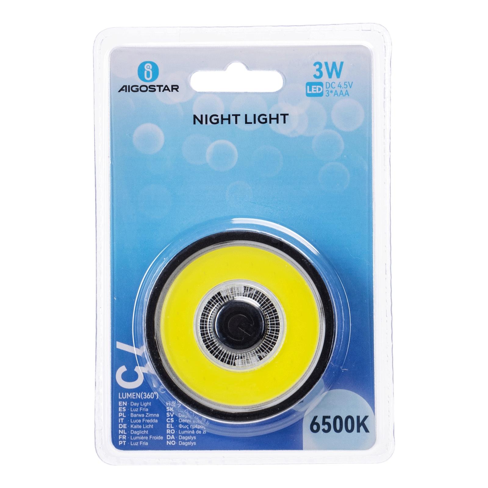 Night light 6500K 3AAA