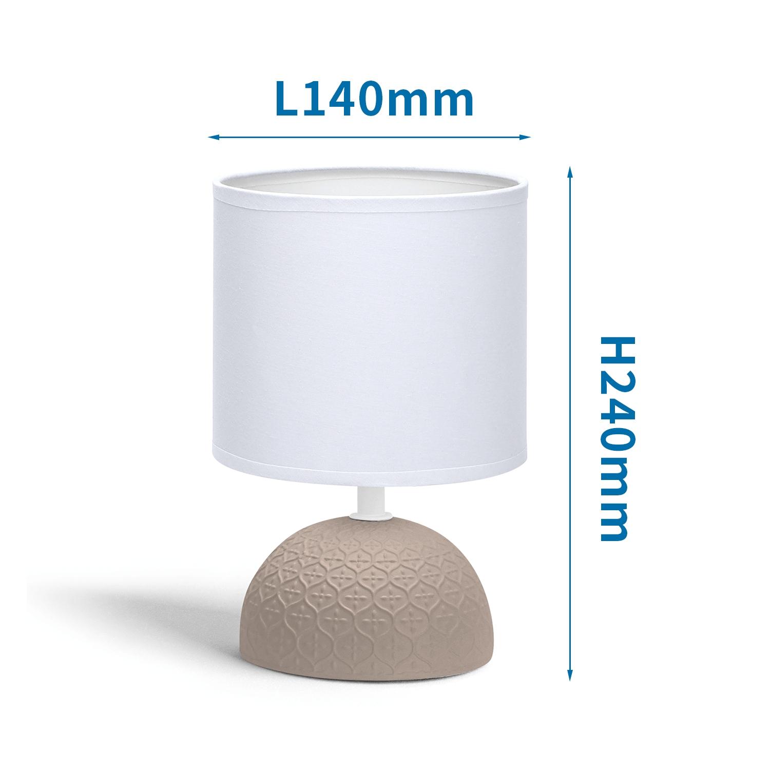 Ceramic Table Lamp (Without Light Source) E14