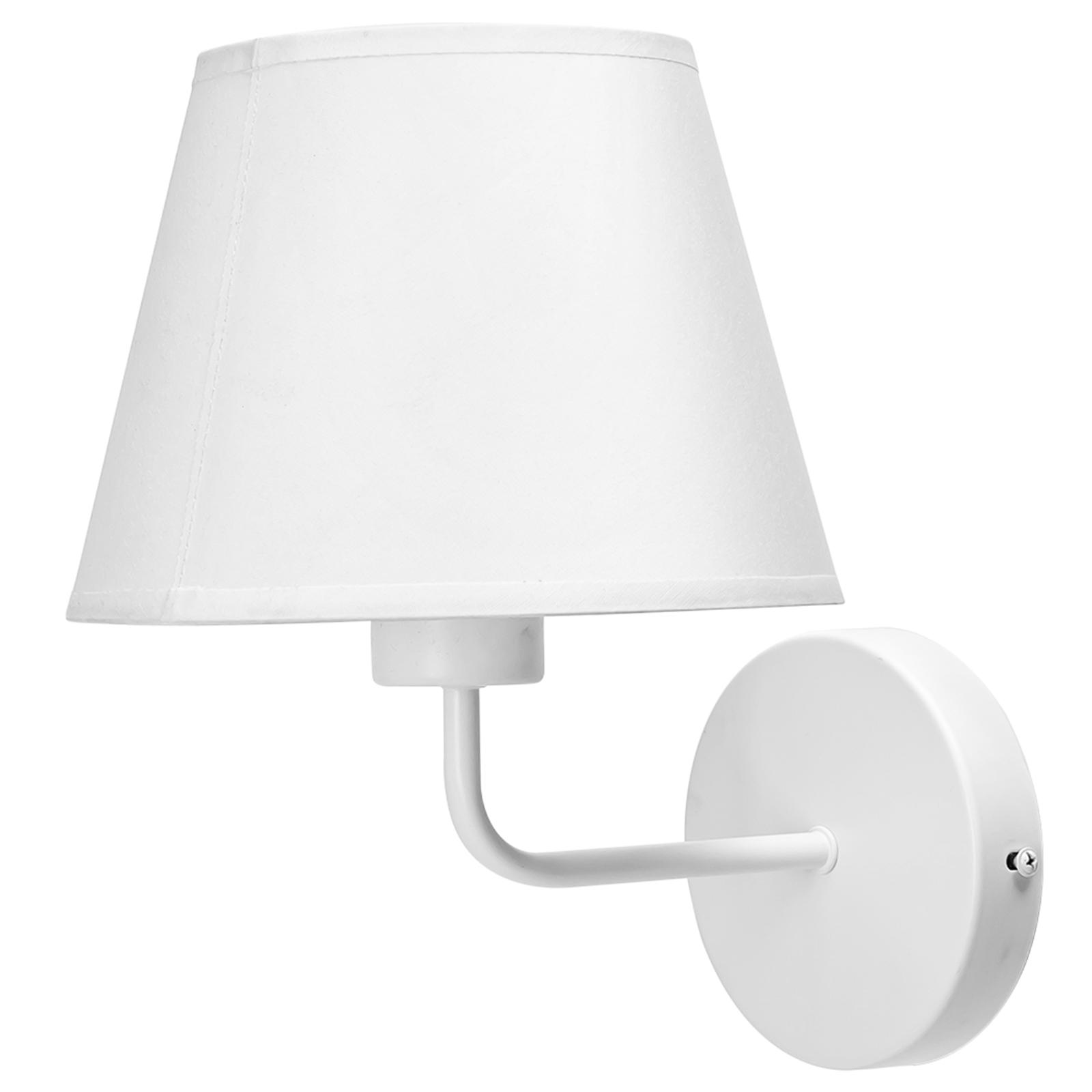 Dual-way wall light white (without light source) GU10+E27