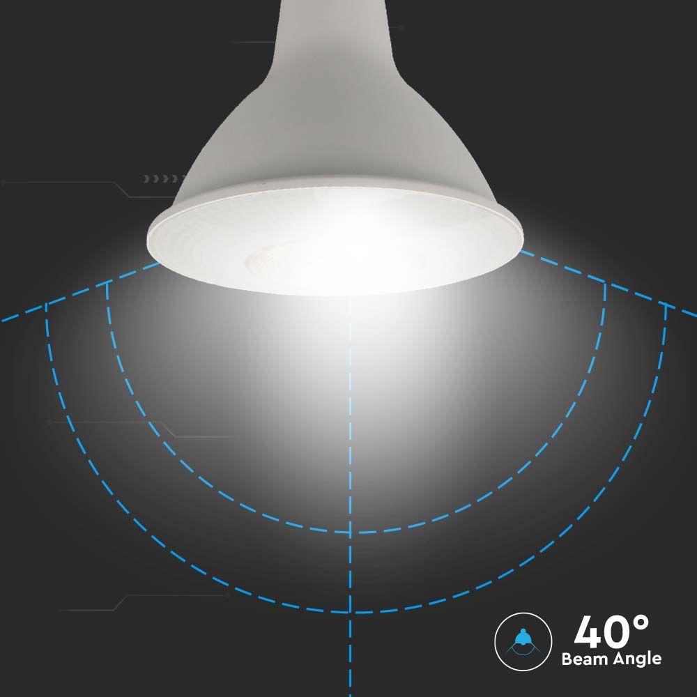 12.8W PAR 38 Żarówka LED, Chip SAMSUNG, Barwa:6400K, Trzonek:E27, VTAC, SKU 21152