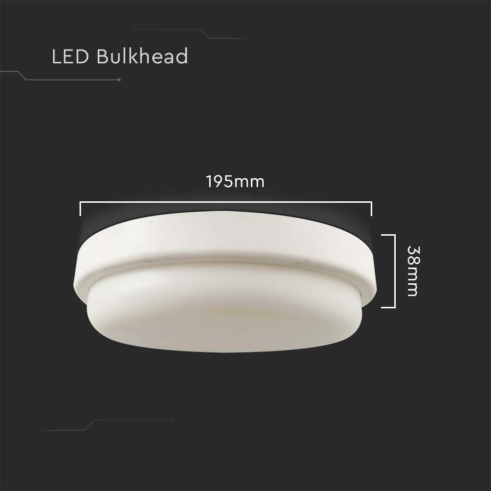 VT-8096 18W LED BULKHEAD 3000K