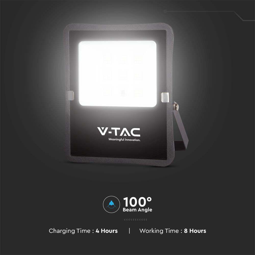 VT-55050 50W LED SOLAR FLOODLIGHT 6400K