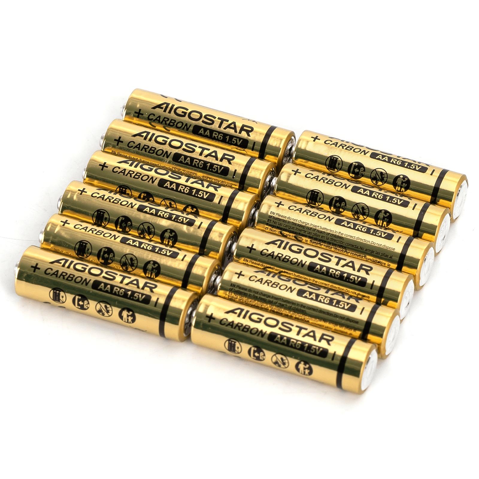 baterie węglowo - R6 AA-12S 1.5V 12pcs