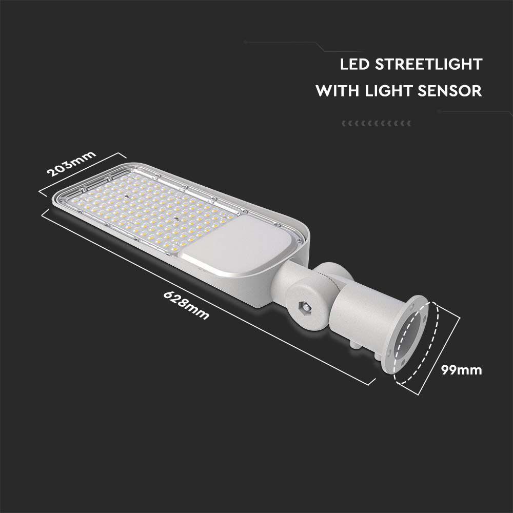 VT-169ST-S 150W LED PHOTOCELL SENSOR STREETLIGHT SAMSUNG CHIP & ADAPTOR 4000K 110LM/W