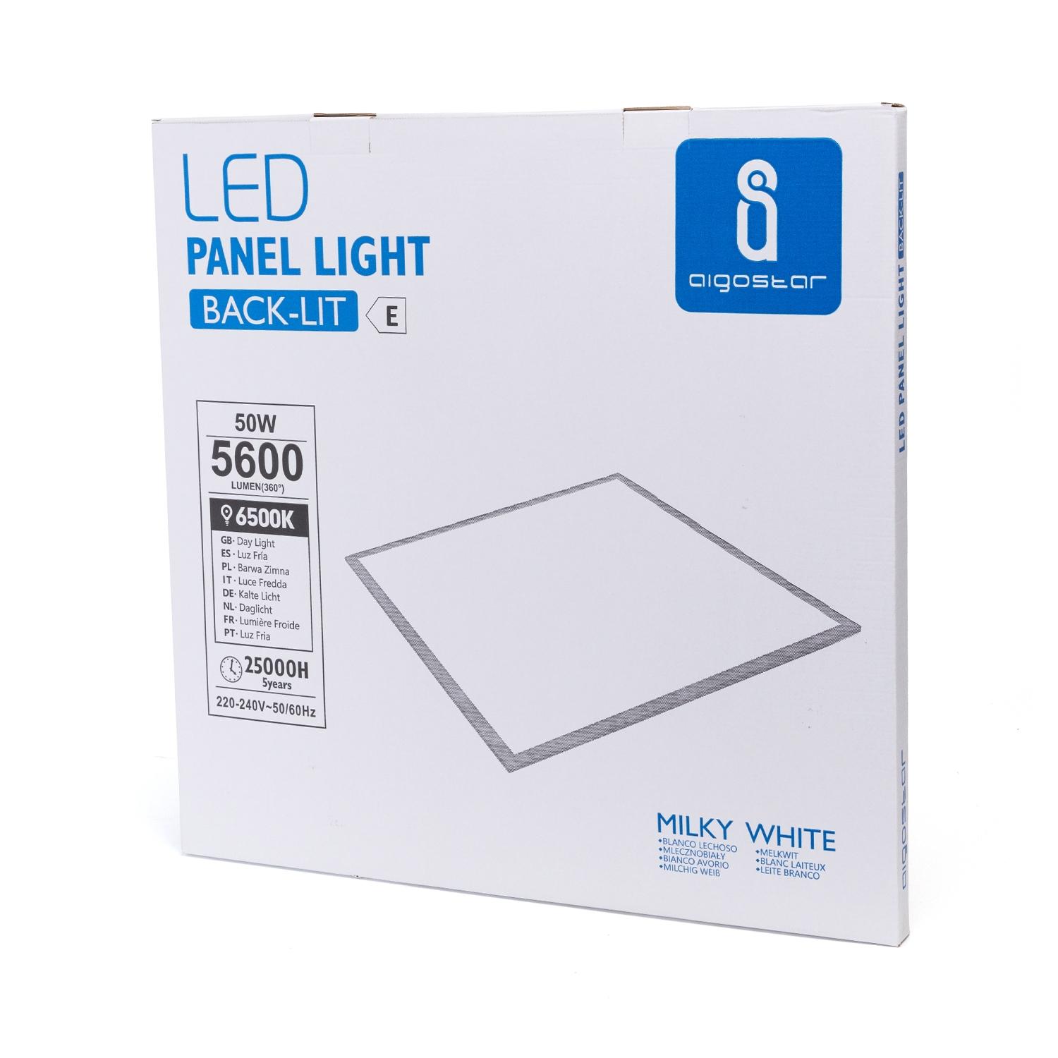 Panel podświetlany LED 50W (50W,6500K,L595*W595*H26 mm)