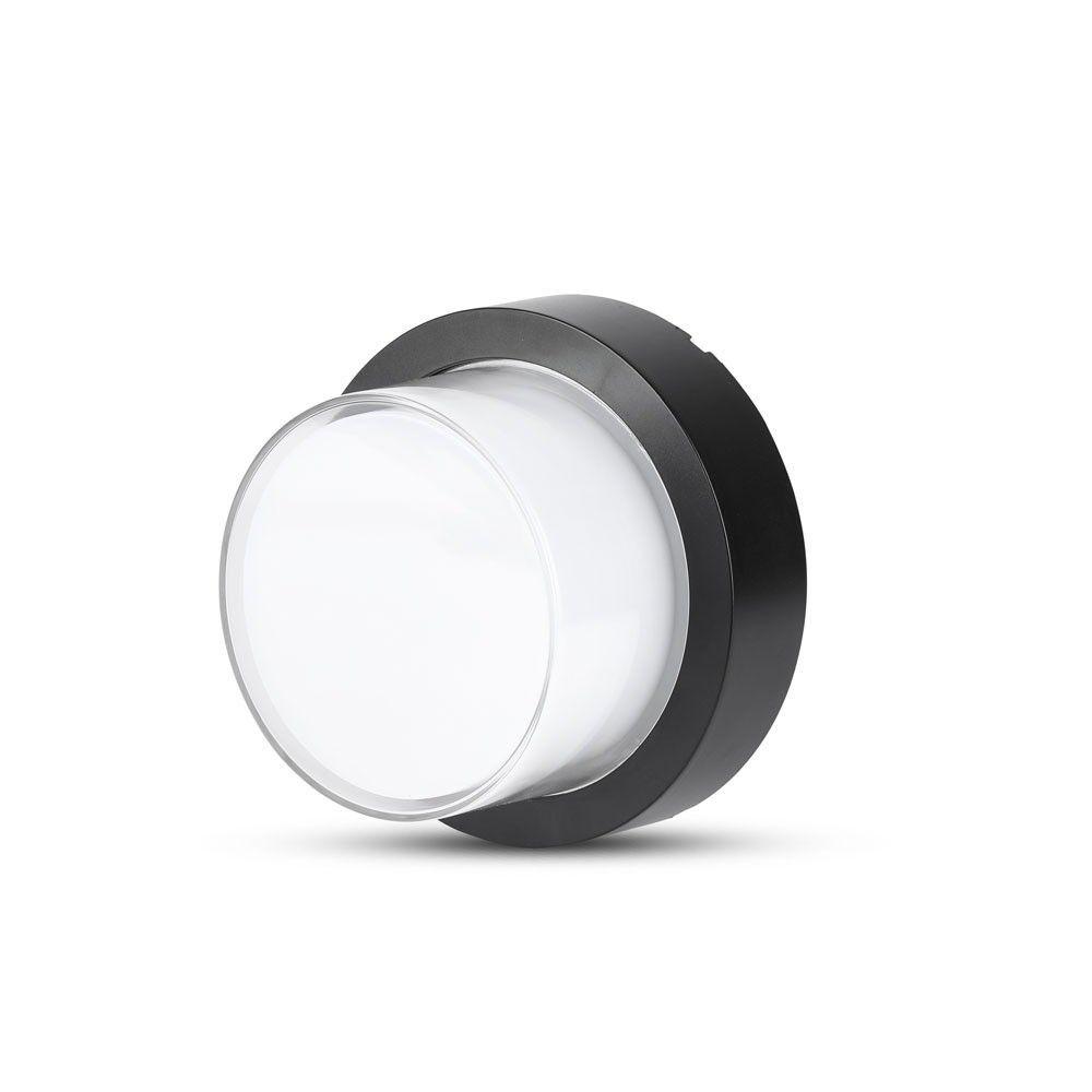 VT-831 6W LED WALL LIGHT 3000K BLACK-ROUND