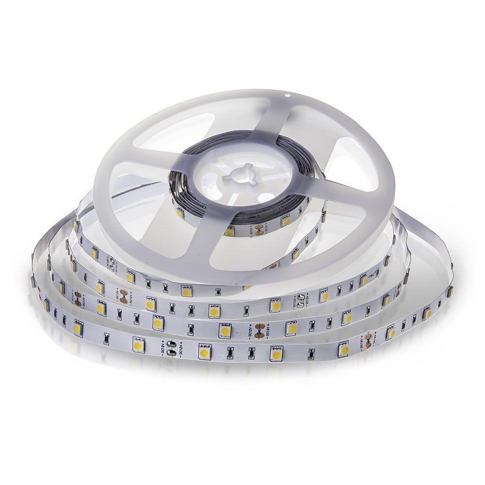 VT-5050-30 4.8W/M LED STRIP LIGHT 3000K IP20 (5M/ROLL)(PRICE PER M)