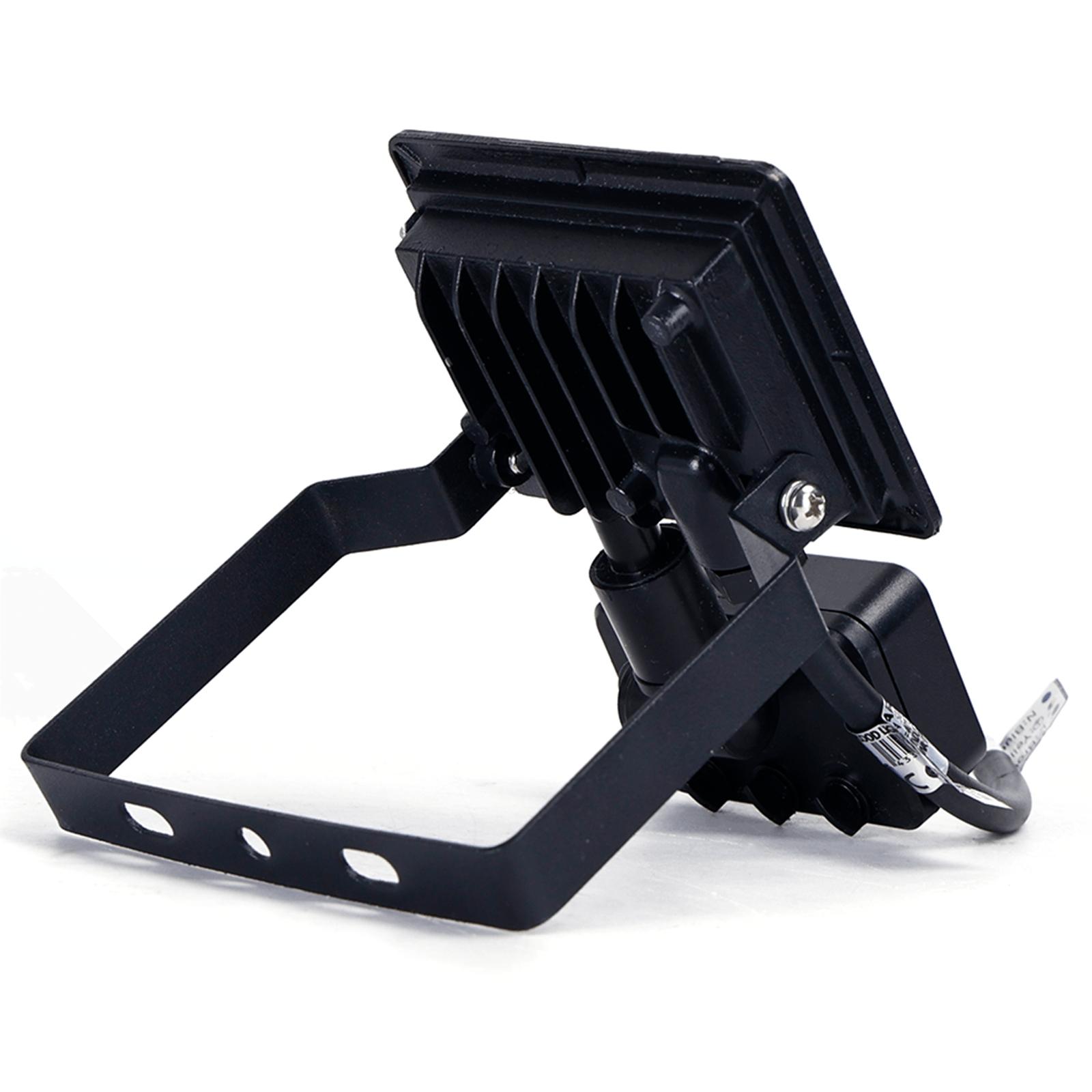 LED sensor floodlight black 10W