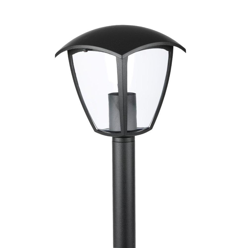 VT-736 E27 LAWN LAMP- BLACK