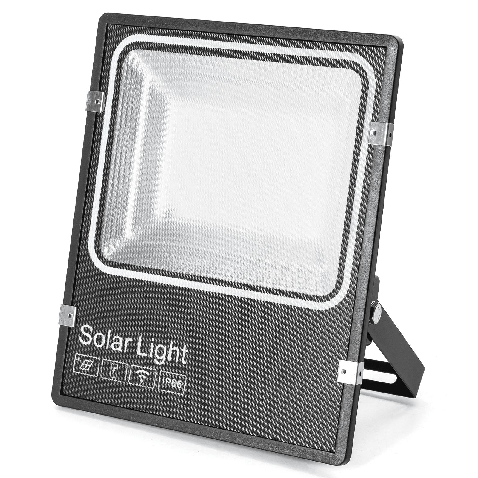 LED FLOOD LIGHT WITH SOLAR PANEL /08 Series/ 5M LINE/150W /RGB