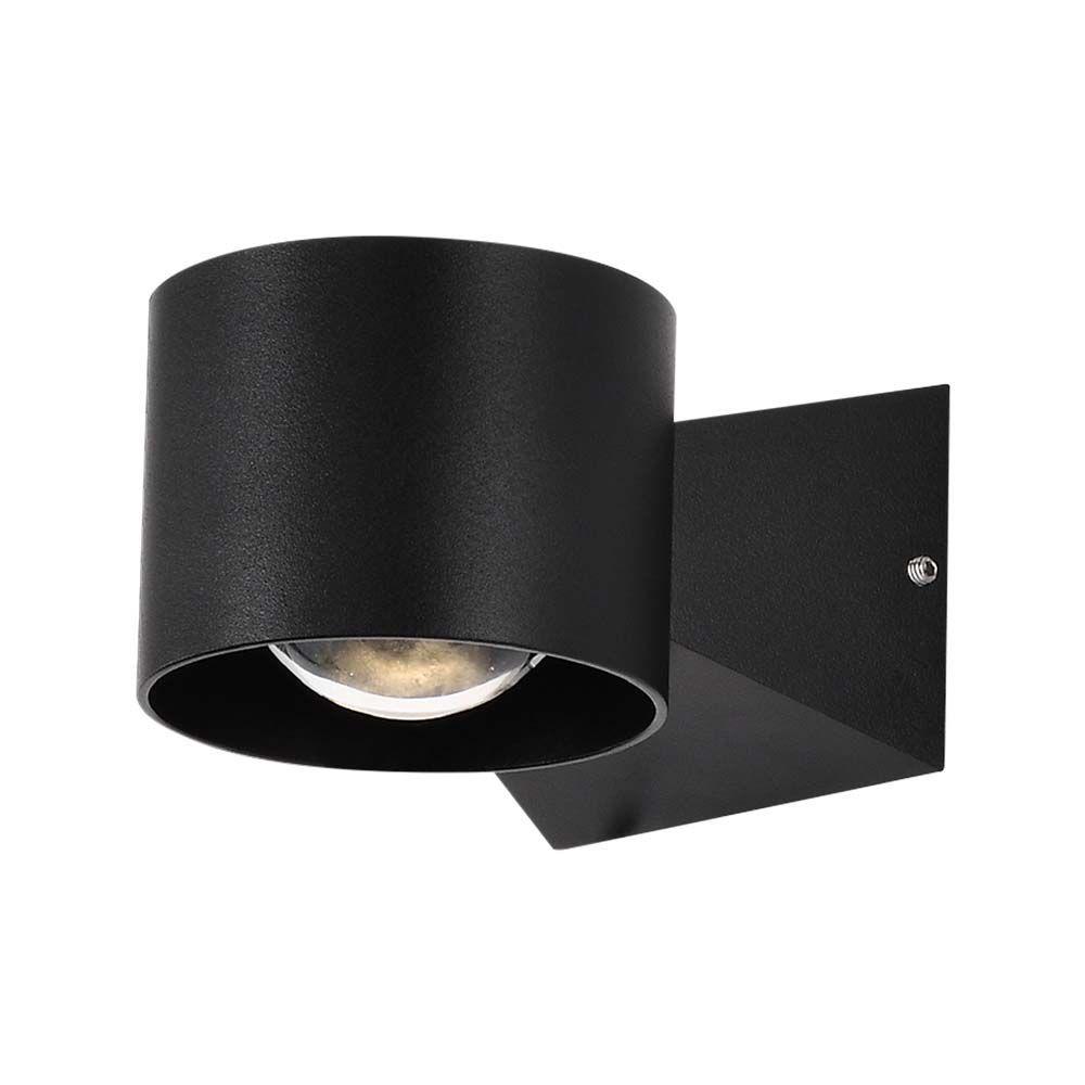 VT-1179 5W LED WALL LIGHT 4000K BLACK BODY IP65