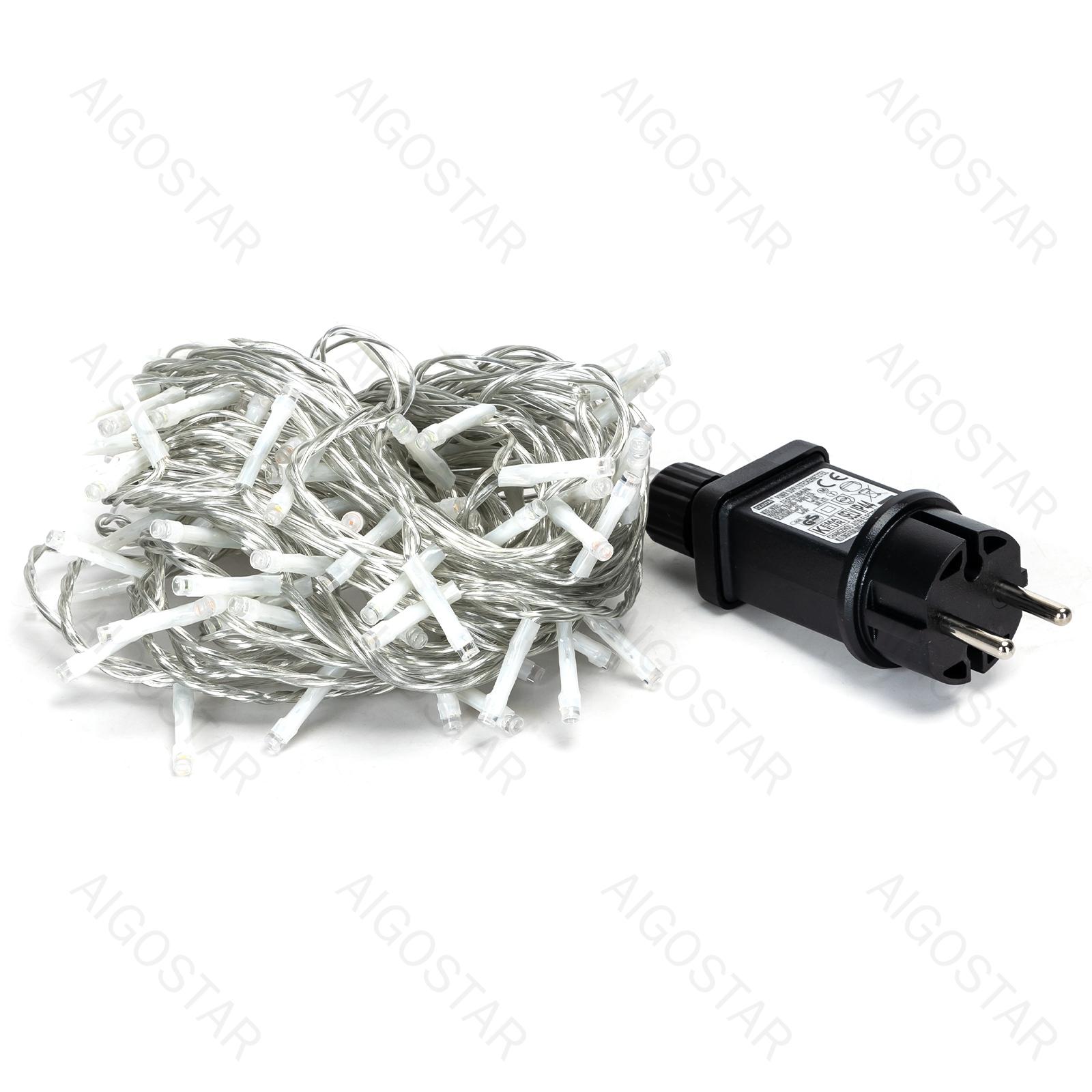 Low voltage flat string lights, RGBY, 10m (10m,MAX 3.6W,IP44)