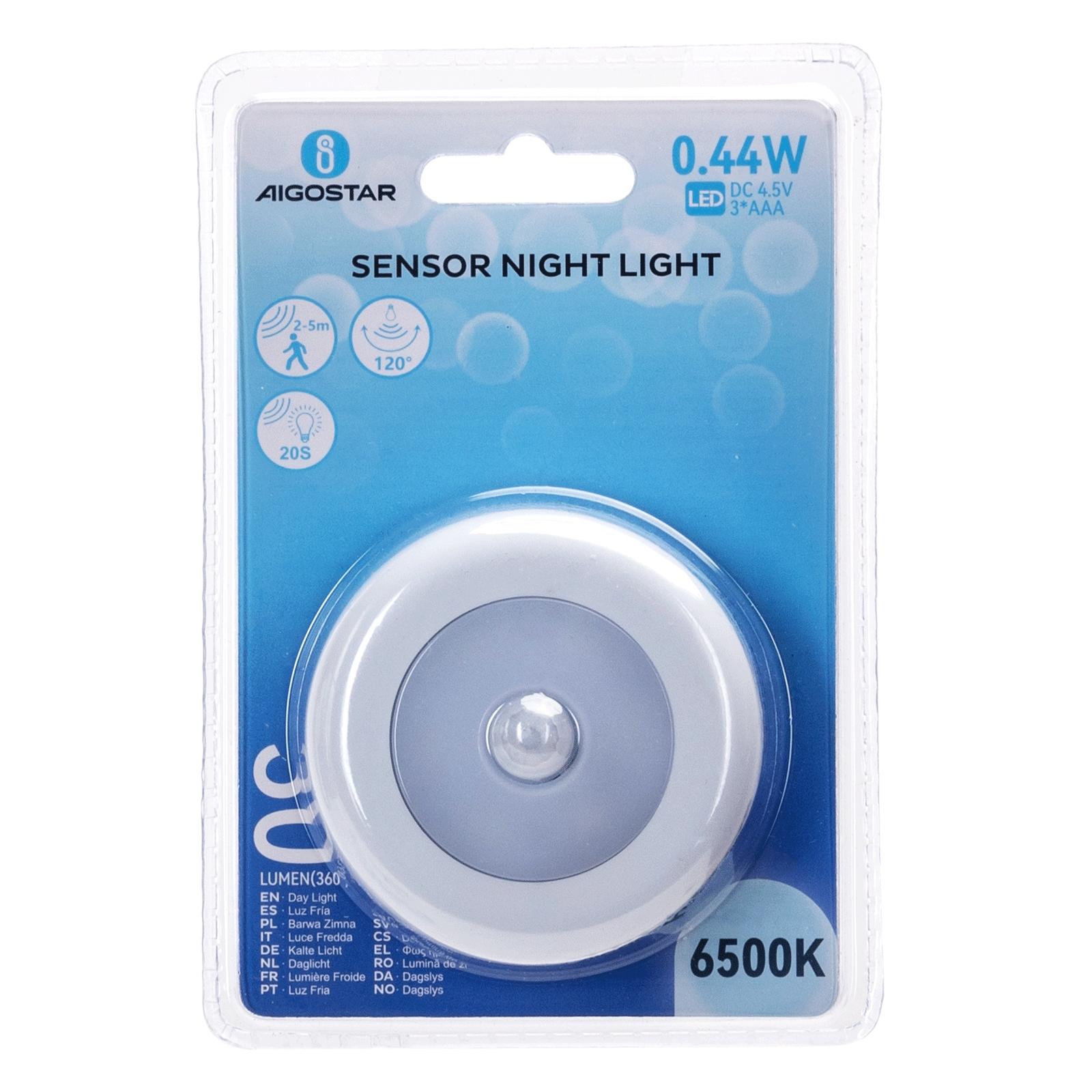 Sensor night light 6500K 3*AAA