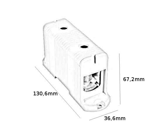 Listwa zaciskowa - Model FJ-E240 (szary)