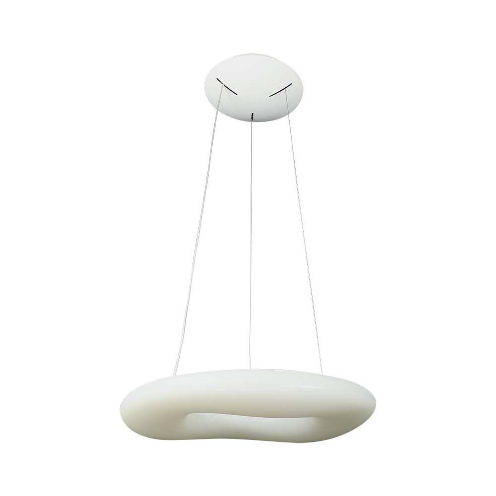 VT-7605 36W ROUND LED DESIGNER HANGING PENDANT COLOR CHANGING 600x2000 DIMMABLE WHITE