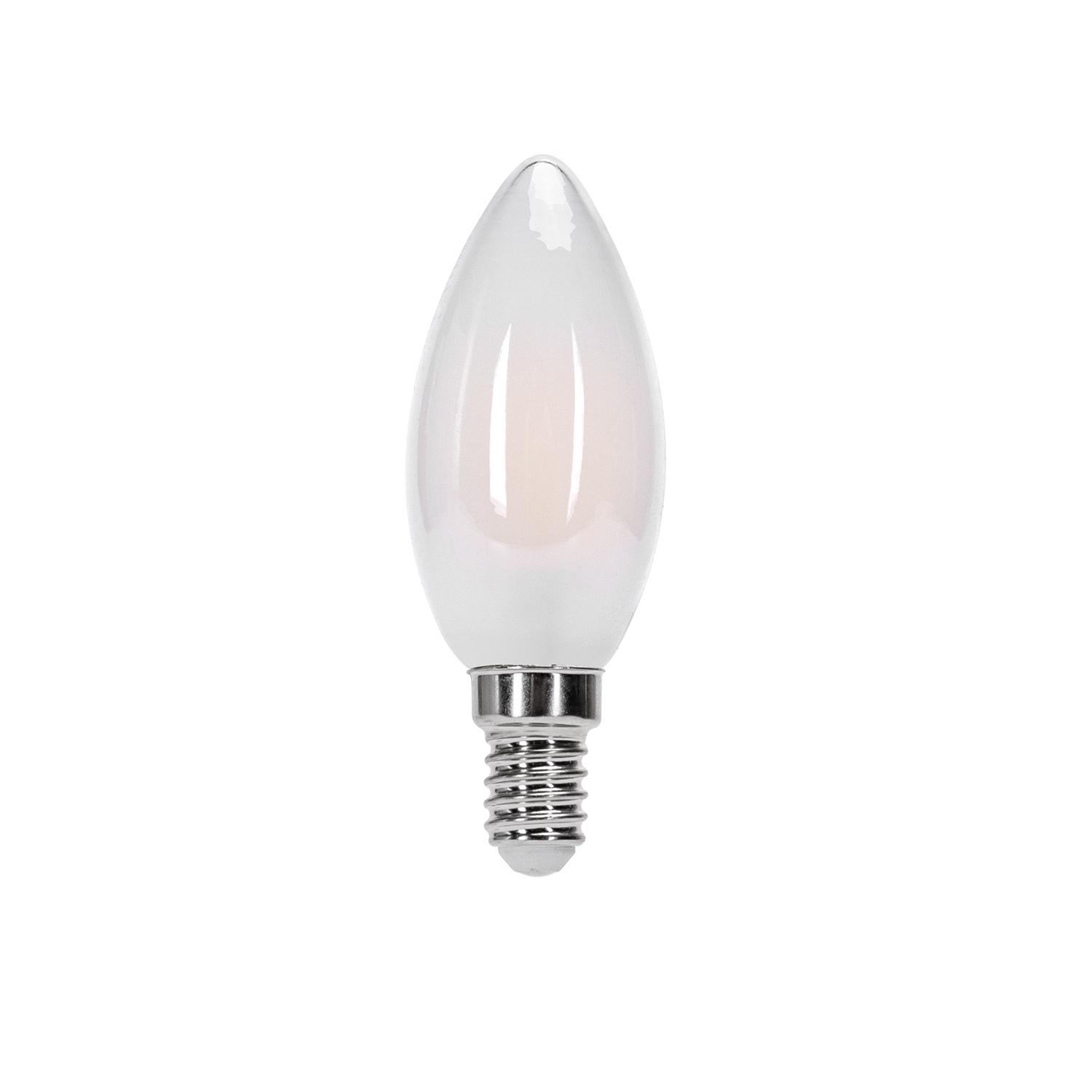 LED frosted lampshade filament bulb C35 E14 4.9W