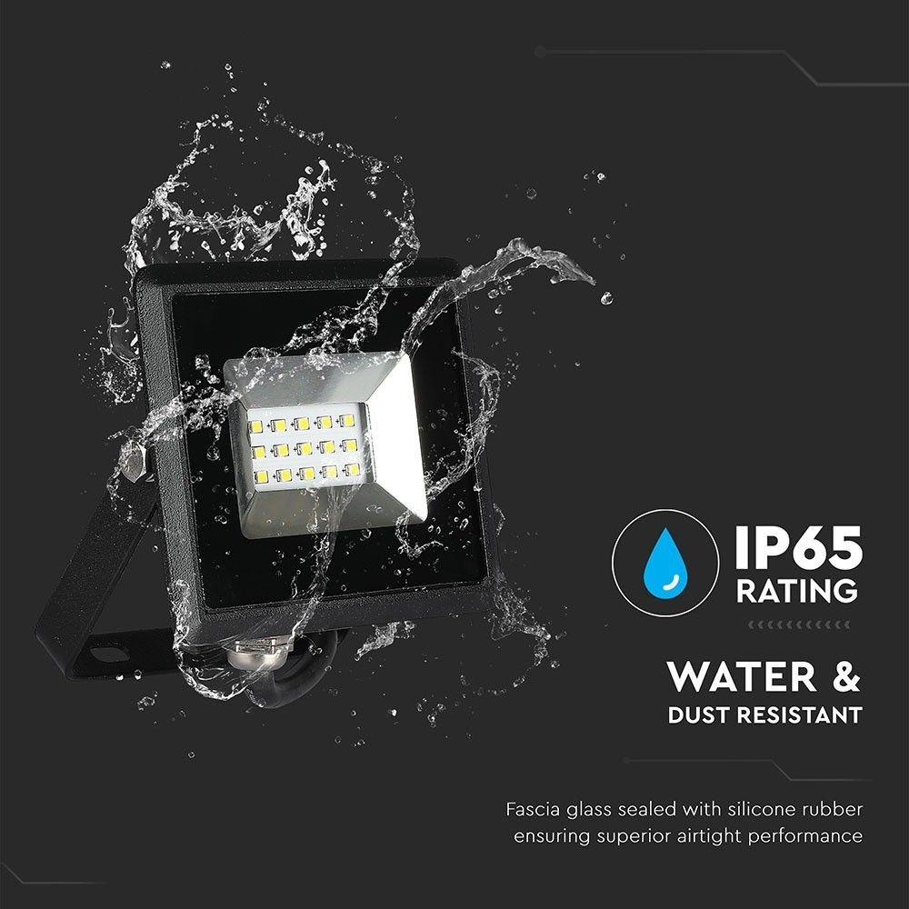 VT-4011 10W SMD FLOODLIGHTS 3000K BLACK BODY