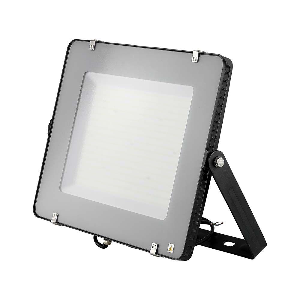 VT-306 300W SMD FLOODLIGHT SAMSUNG CHIP 4000K BLACK BODY GREY GLASS