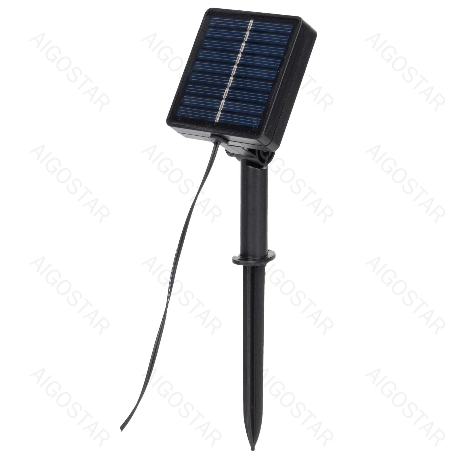 Solar simulation plant-linear-creeper-dark green-2700K-2M+10M-100LED-10CM/LED-8blinkIP65