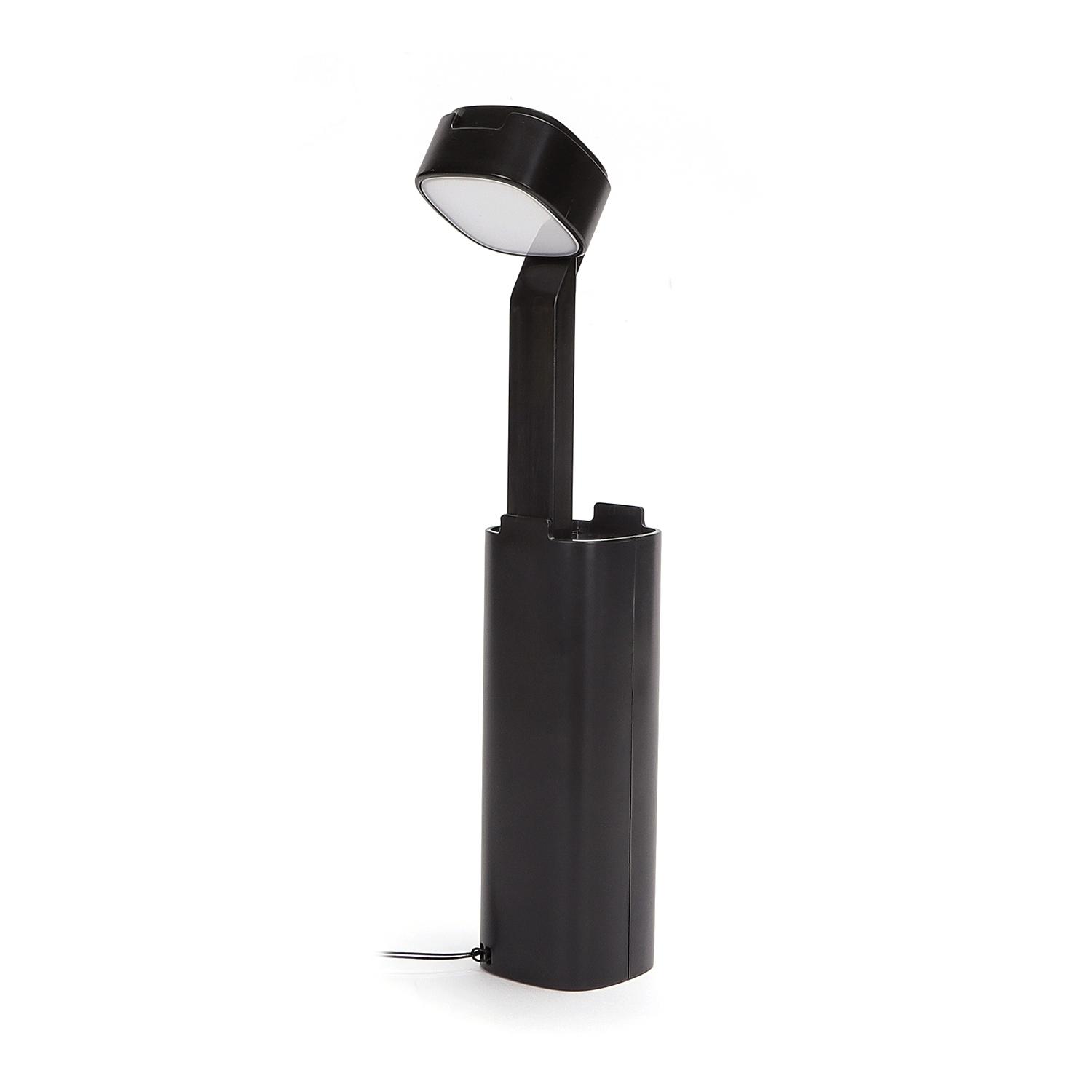 LED Foldable Table Lamp Black 3W 4500K