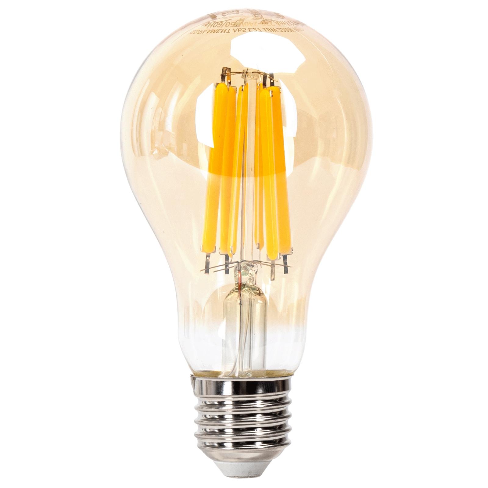 Żarówka LED Filament (Bursztynowa) A65 E27 18W