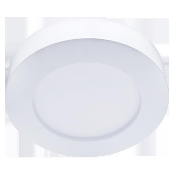 E6 LED  Surface-mounted Round Downlight 6W Natural Light