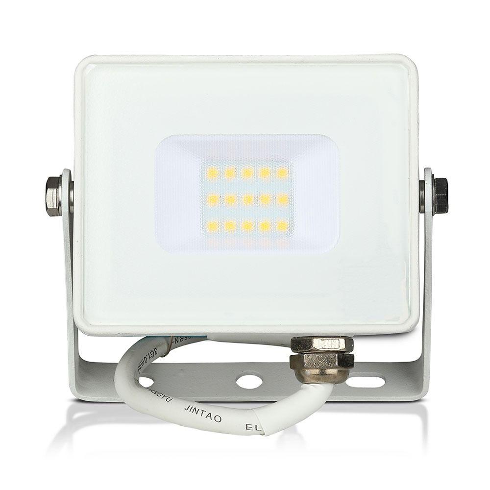 10W Naświetlacz LED SMD, Chip SAMSUNG, Barwa:4000K, Obudowa: Biała , VTAC, SKU 428