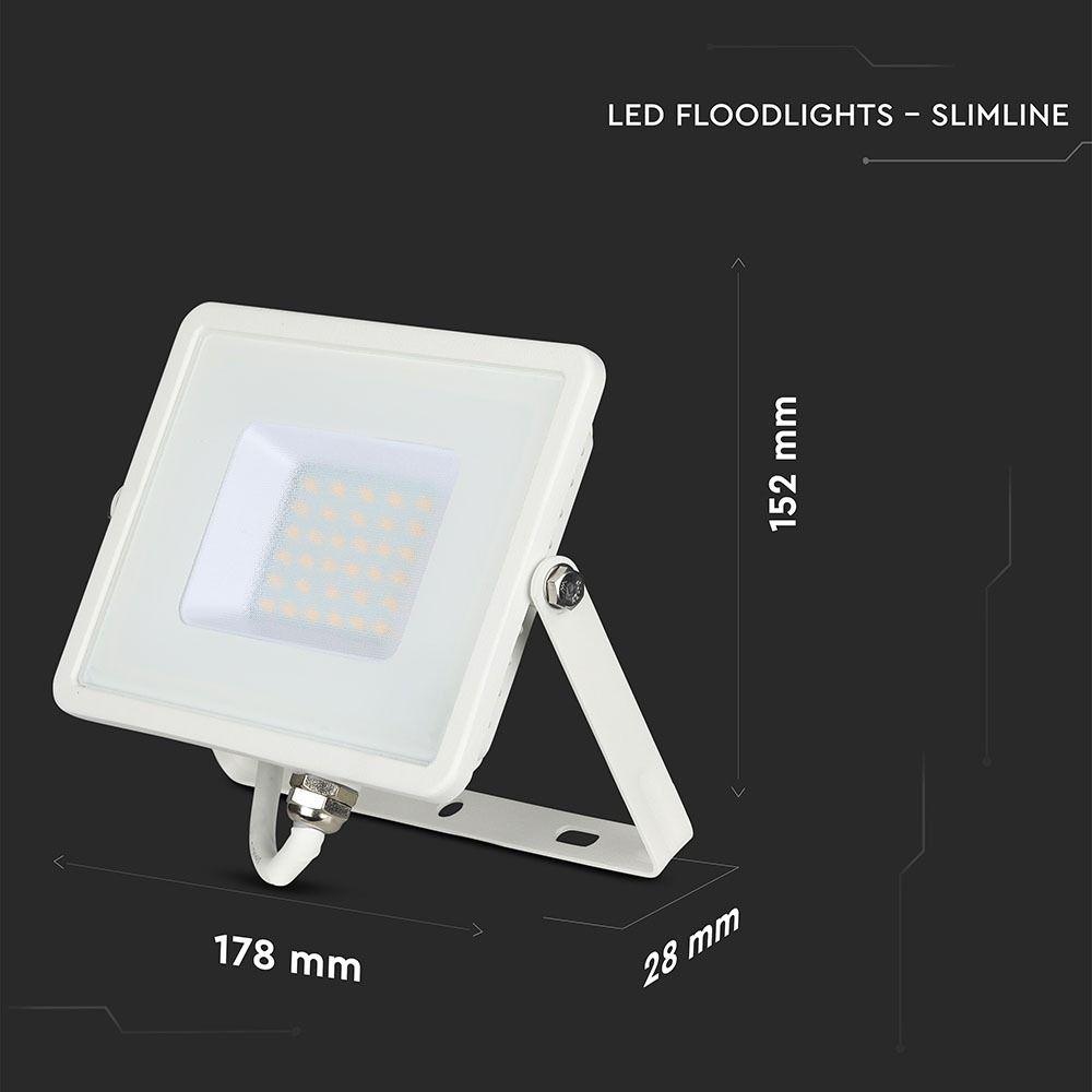 VT-30 30W SMD FLOODLIGHT SAMSUNG CHIP 4000K WHITE BODY