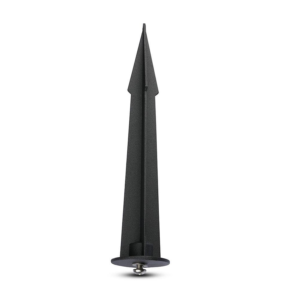 VT-855 FLOODLIGHT SPIKE - BLACK,D:60 X H265