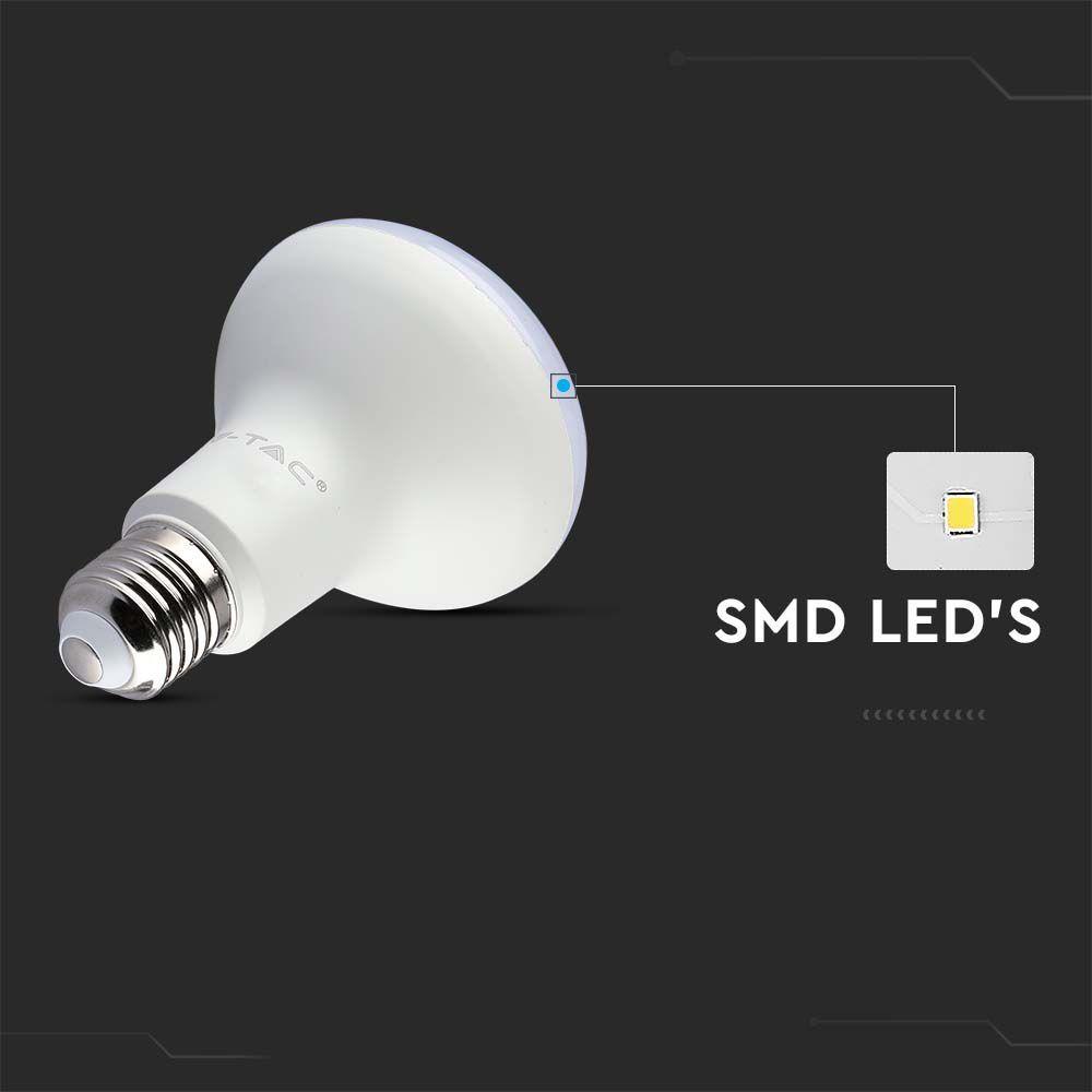 VT-263 8.5W R63 LED BULB SAMSUNG CHIP 6500K E27