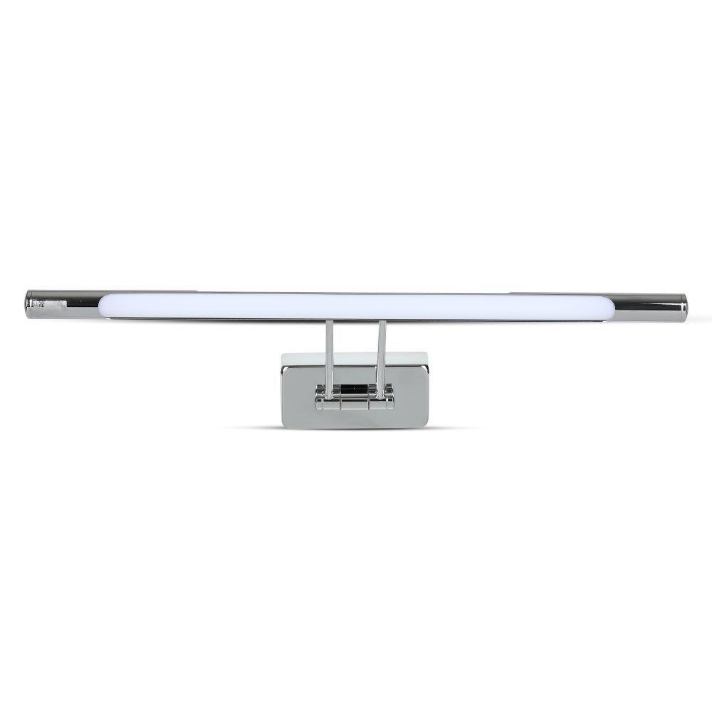 VT-7008 8W LED PICTURE/MIRROR LAMP-CHROME 3000K D:500MM