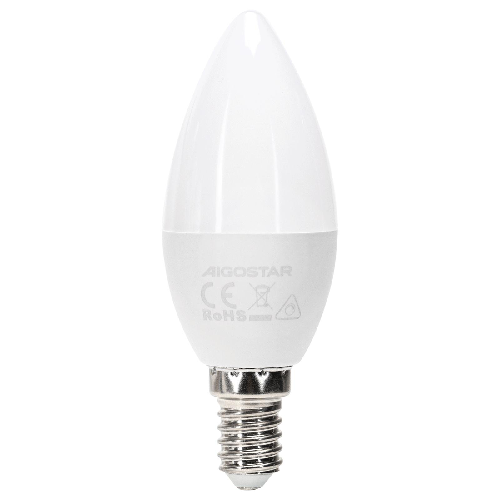 LED dimmable bulb C37 E14 4.9W 6500K