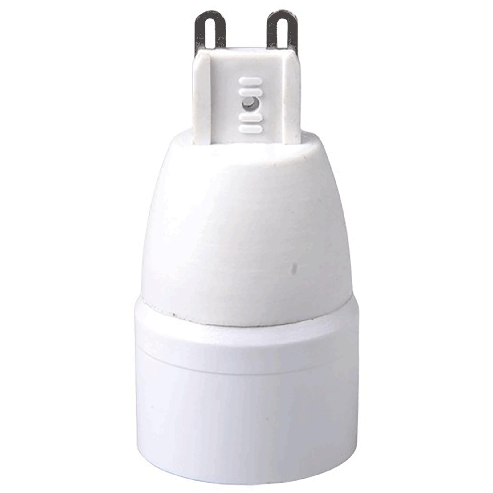 Adaptor G9 to E14 White