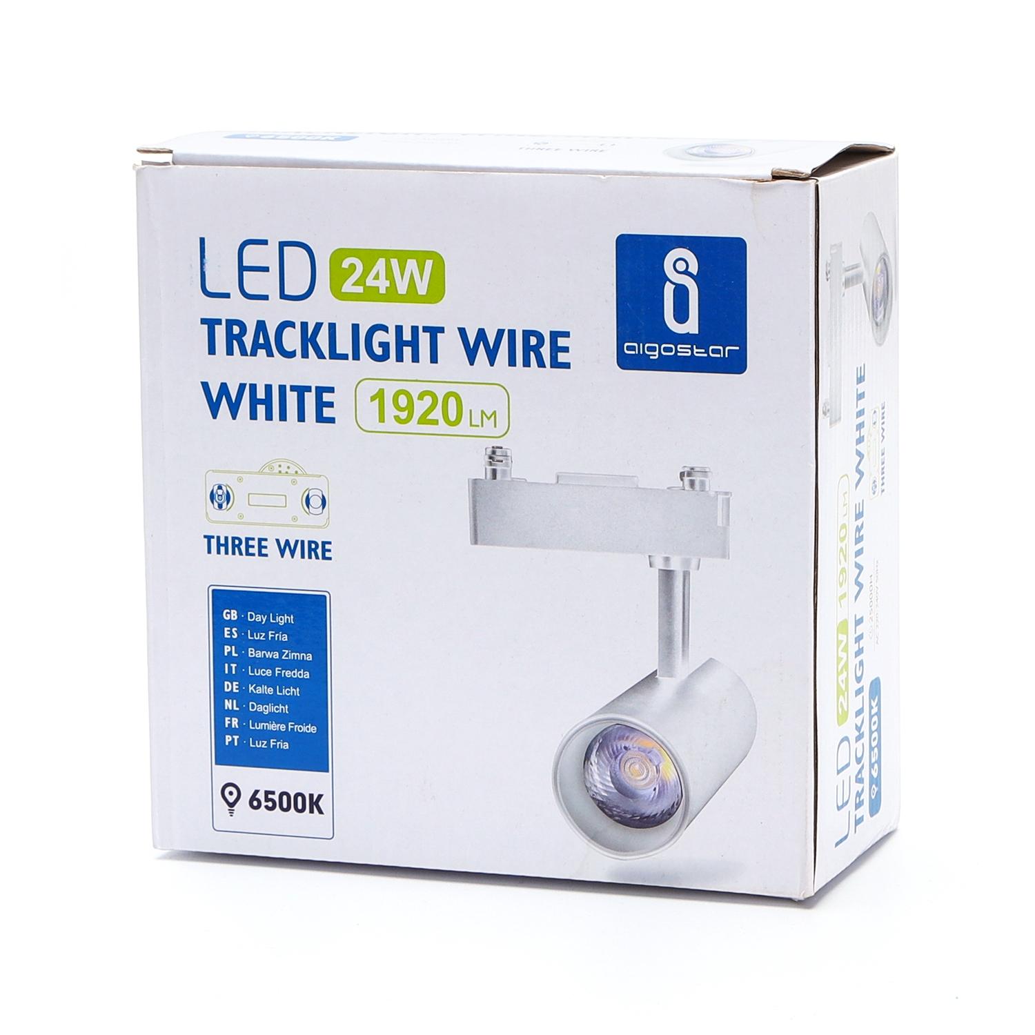 3 wires track light 24W Day light