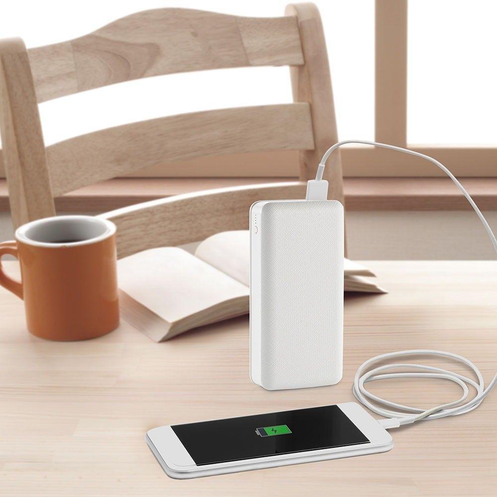 VT-3502 20000mAh POWER BANK-WHITE