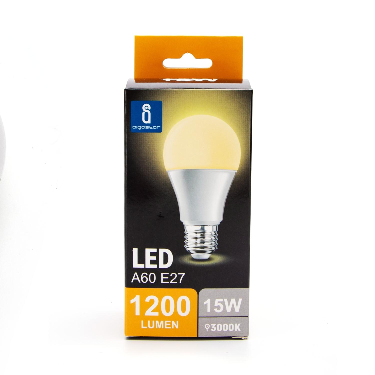 LED A60 E27 15W 3000k (15W,E27,3000K)