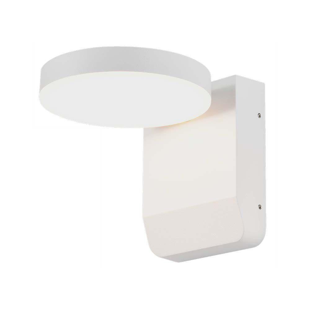 17W Lampa ścienna LED, Barwa:4000K, Obudowa: Biała, Okrągła, VTAC, SKU 2951