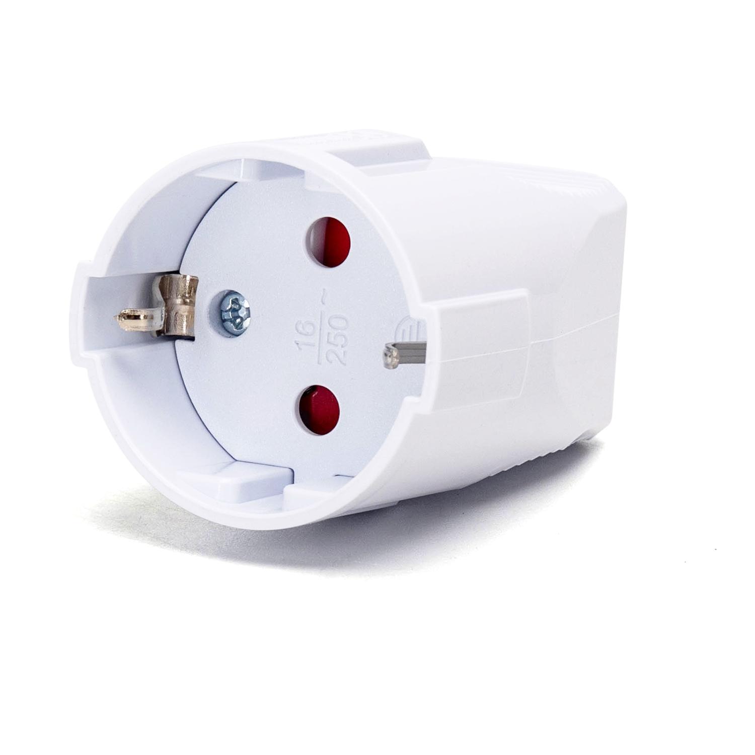 Sockets 16A 250V~ 3680 W White