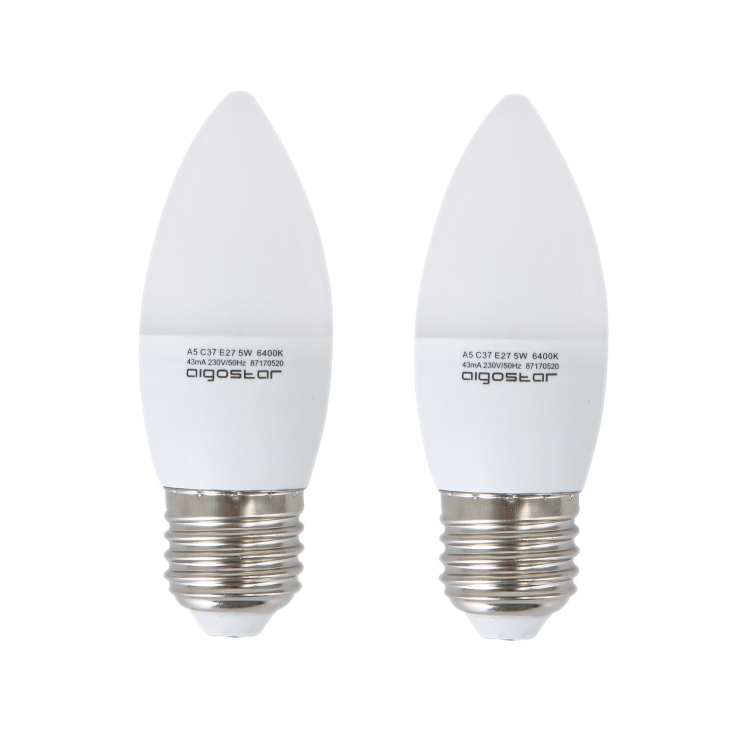 LED E27 3W C37 2pcs