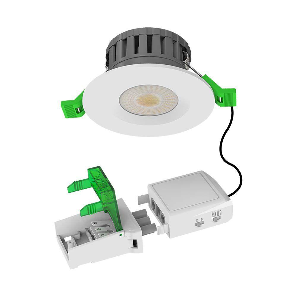 VT-DL0508 5W/8W LED FIRE RATED DOWNLIGHT CCT 4IN1 DIMMABLE