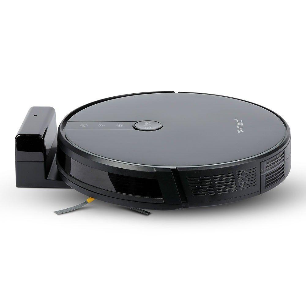 Automatyczny odkurzacz GYRO ROBOTIC VACUUM, Wtyczka EU, Kompatybilna z Amazon Alexa i Google Home, Czarny, VTAC, SKU 8650