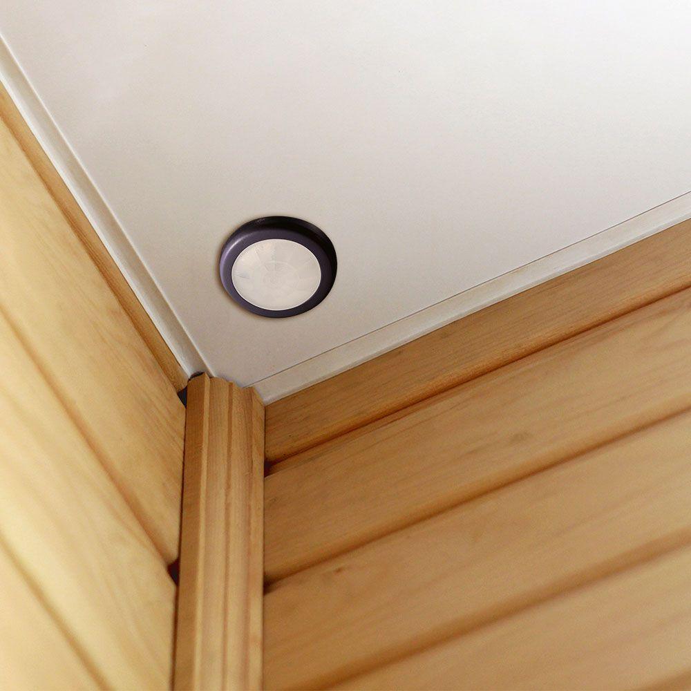 VT-8092 PIR CEILING SENSOR-BLACK BODY (MAX:400W LED)