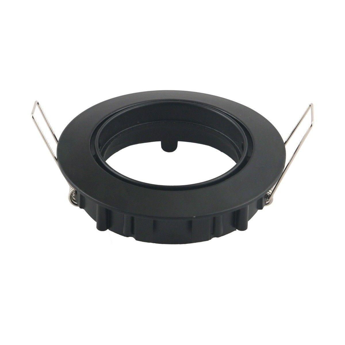 VT-779 GU10 FITTING ROUND BLACK