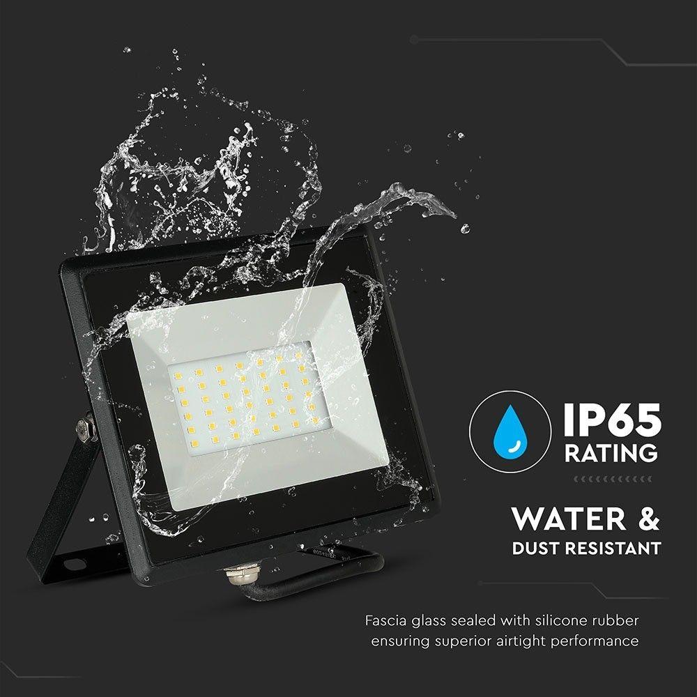 VT-4051 50W SMD FLOODLIGHTS 3000K BLACK BODY