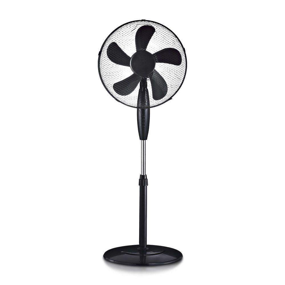 VT-5016-5 55W STAND FAN WITH 410mm ROUND BASE-4 BUTTONS-5 BLADES(16INCH)