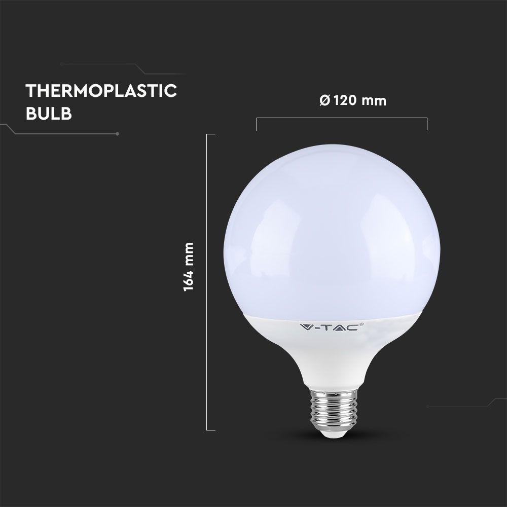 VT-288 18W G120 LED PLASTIC BULB SAMSUNG CHIP 3000K E27