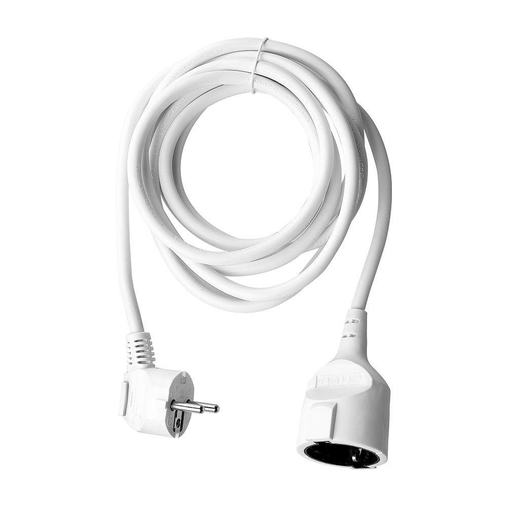 VT-3001-3 EXTENSION CORD(3G1.5MM2X3M)10/16A,-WHITE