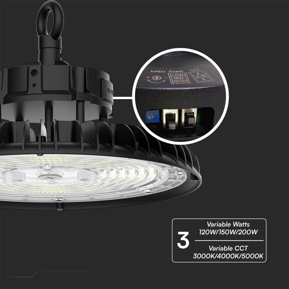 200W Oprawa Highbay LED, Barwa: 3w1, 160LM/W , VTAC, SKU 10467