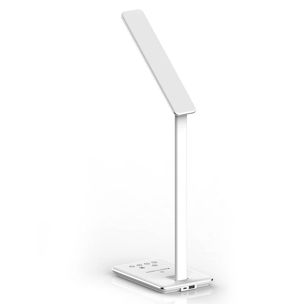 VT-7405 5W LED TABLE LAMP WITH WIRELESS CHARGER 2700K-6500K WHITE