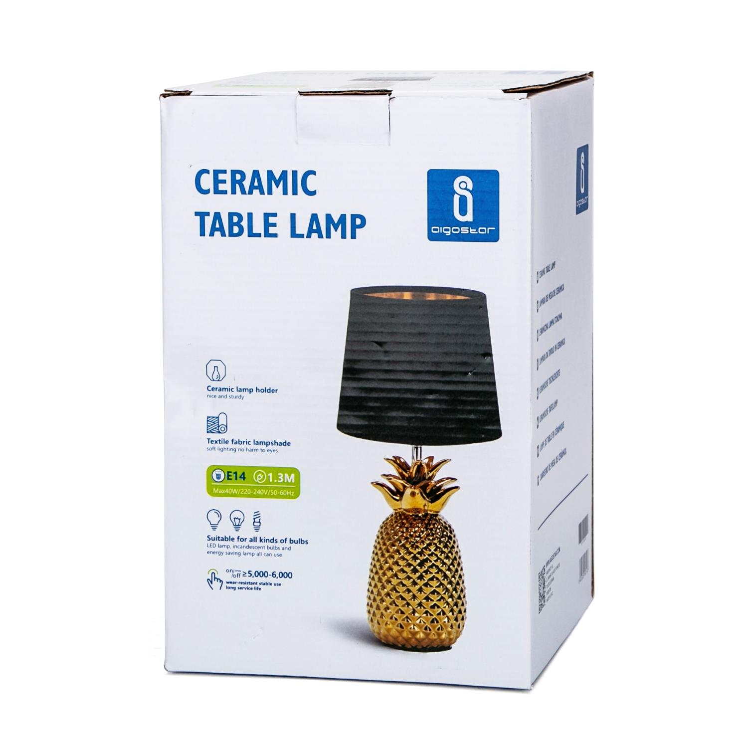 Ceramic Table Lamp (Without Light Source) E14